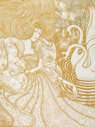 Woman with a Butterfly