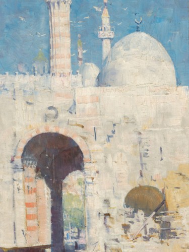 Cairo street or Mosque, Sultan Hassan