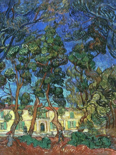 The Grounds of the Asylum, 1889