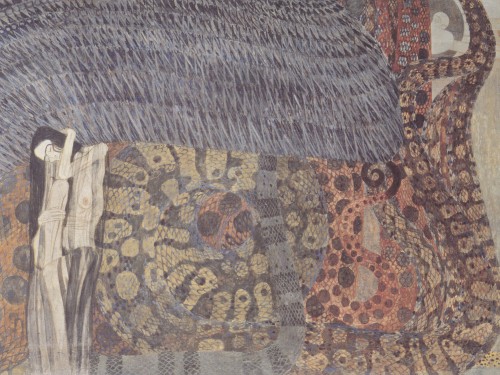 Бетховен Фриз, Деталь, 1902