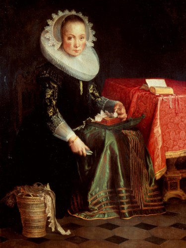 Portrait of Eva Wtewael