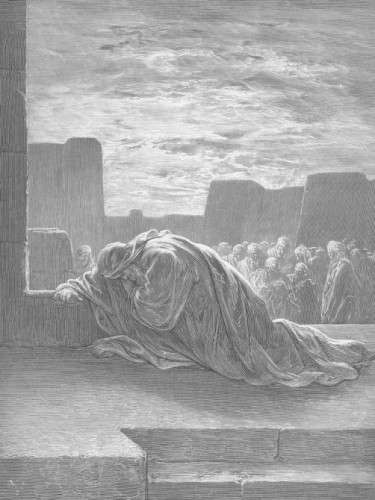 107. Ezra Kneels in Prayer