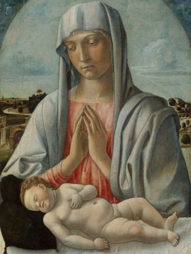 Madonna Adoring the Sleeping Child