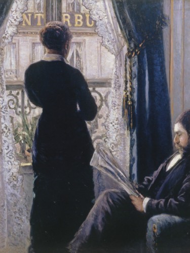 Interior. Woman at the Window
