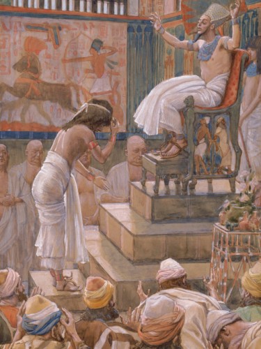 Joseph and His Brethren Welcomed by Pharaoh