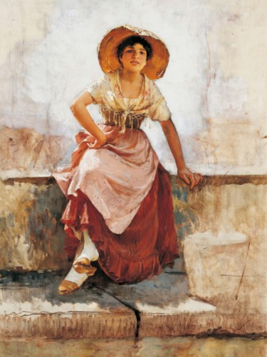 Florentine Flower Girl