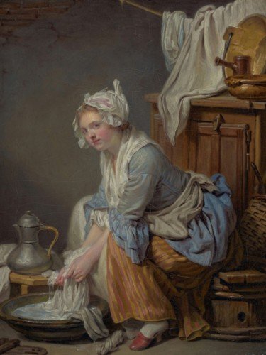 The Laundress. La Blanchisseuse
