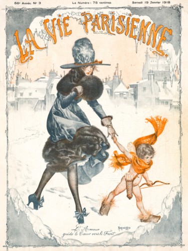 L'Amour Guide le Cœur vers le Front