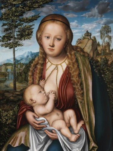 The Virgin Suckling the Child