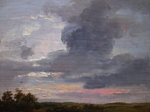 Cloud Study over flat Landscape