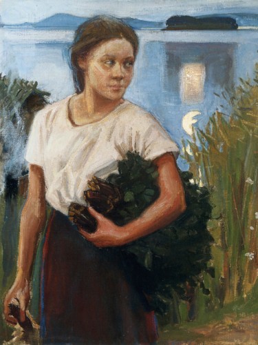 The Sauna Girl, 1904