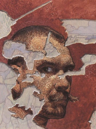 Self-Portrait in a Fresco, 1894