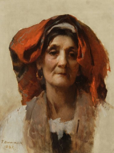 Head of an Italian Woman