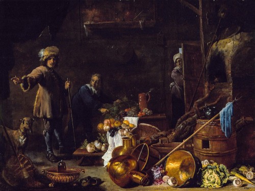 An Artist in His Studio