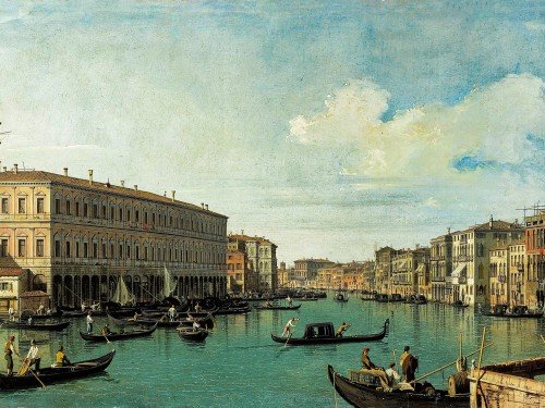 The Grand Canal from the Rialto Bridge