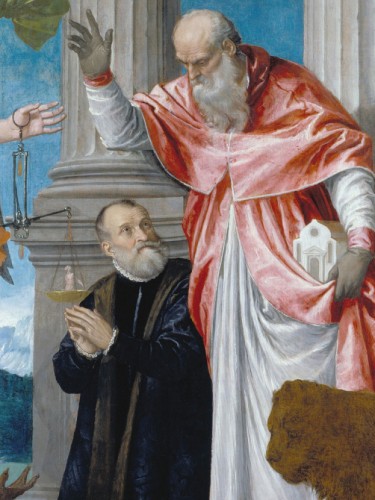 St Jerome and a Donor