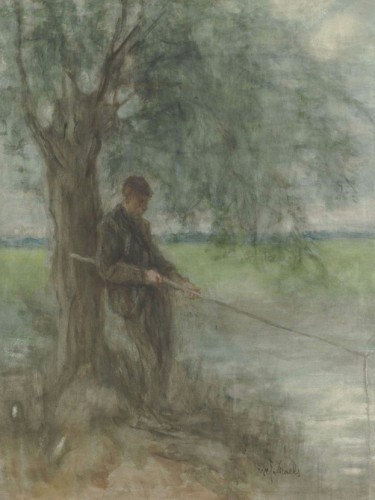 Een hengelaar