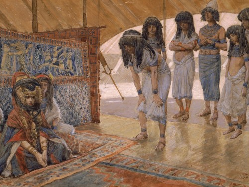 Sarai Is Taken to Pharaoh's Palace