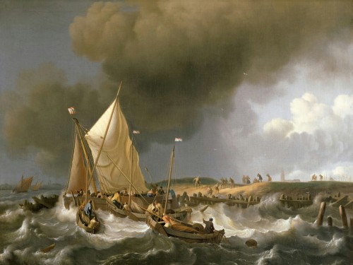 Boats in a Storm