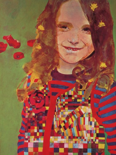 Girl in a Poppy Field