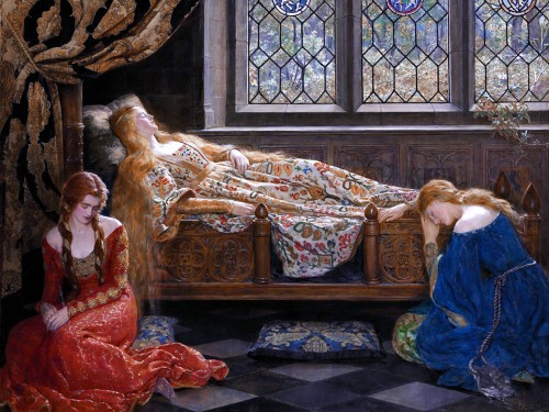 The sleeping beauty