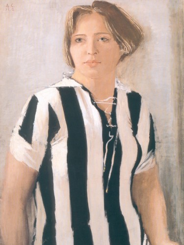 Девушка в футболке, 1932