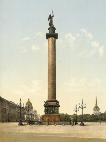 Alexander's Column, St. Petersburg, Russia