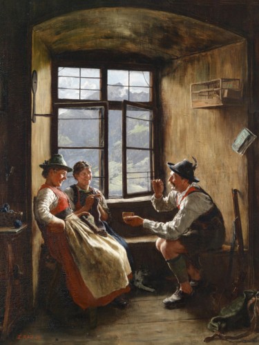 Rast des Jagers, 1889