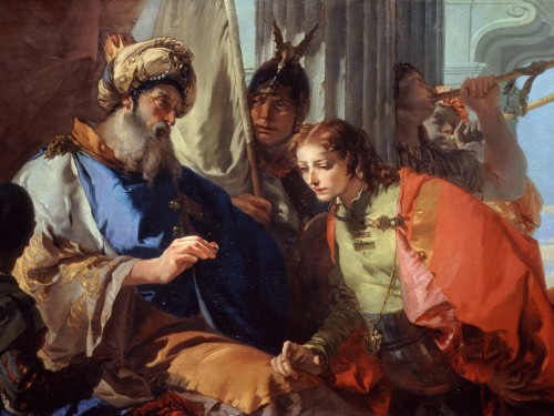 Joseph receiving Pharaoh's Ring