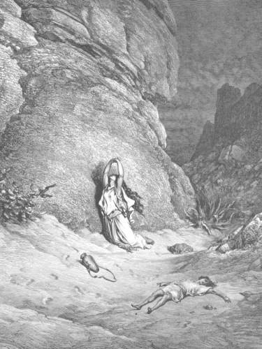 Картина 015. Hagar and Ishmael in the Wilderness