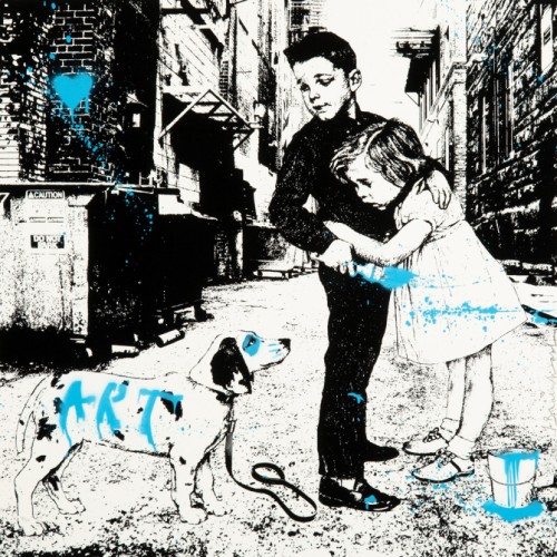 Pup Art, Blue