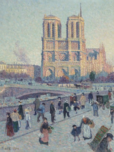 The Quai Saint-Michel and Notre-Dame