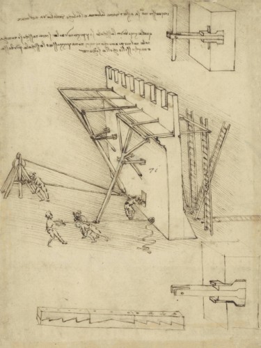Картина Атлантический кодекс f. 139