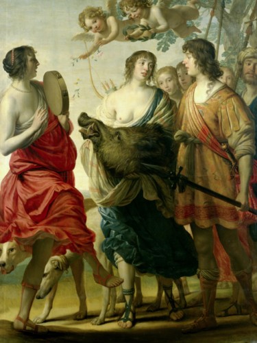 Meleager und Atalante