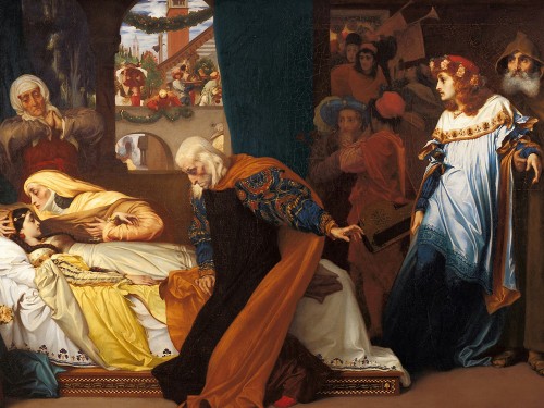 The feigned death of Juliet
