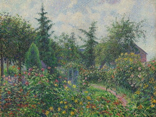 Garden and henhouse at Octave Mirbeau's