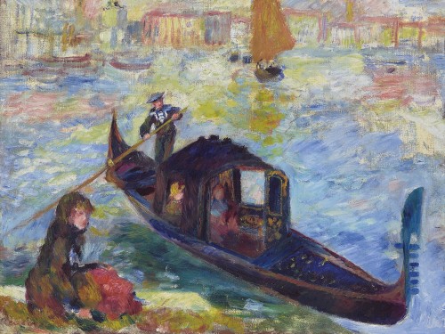 Gondola, Venice, 1881