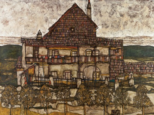 House with Shingle Roof. Old House II