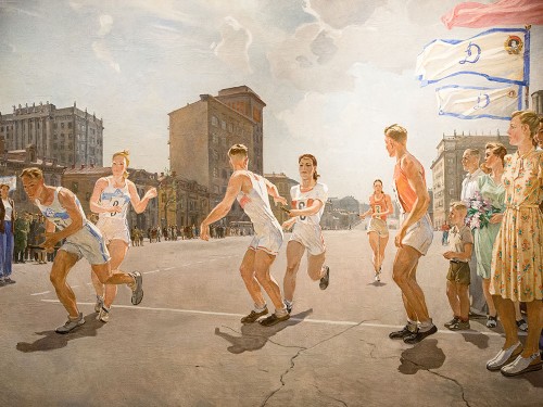 Эстафета по кольцу Б