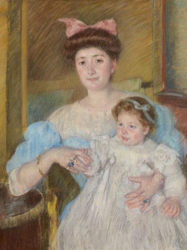 Countess Morel dArleux and Her Son