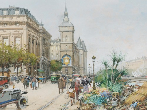 le marche aux fleurs