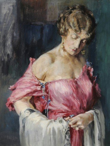 Study for the pink dress
