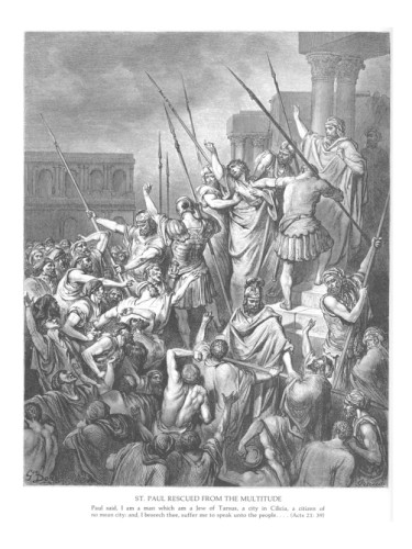 St. Paul Rescued from the Multitude