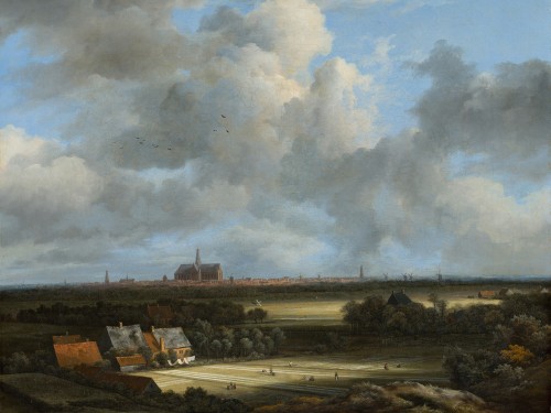 View of Haarlem with Bleaching Grounds