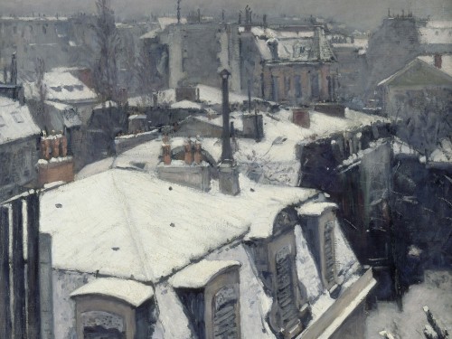 Rooftops in the Snow