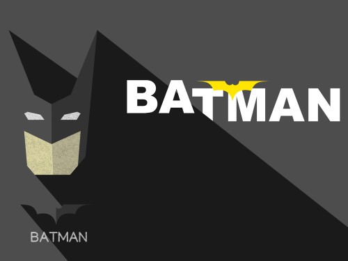 Постер (плакат) Минимализм: Batman, артикул 109943