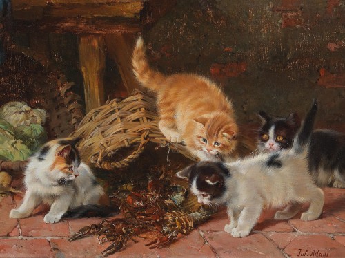 Котята и раки