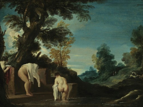 Landscape with Bathing Women