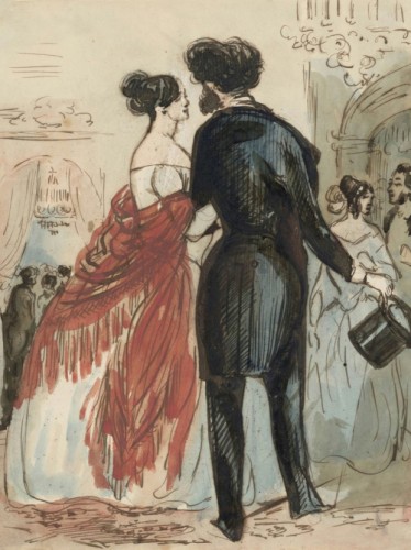 Arriving at the Hall