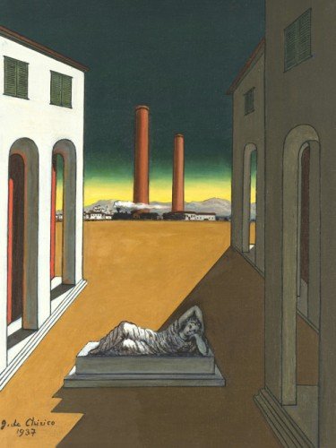 Площадь Италии со статуей, 1937